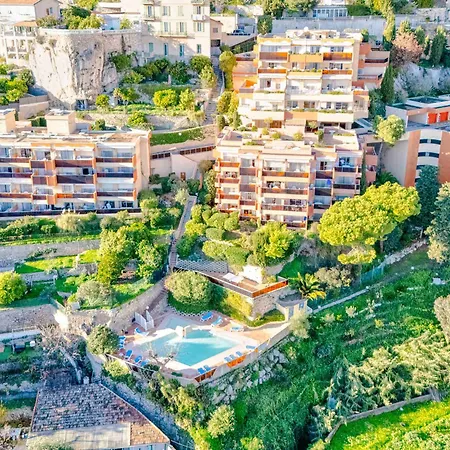 Apartmán Pour 6 Avec Wi-fi Et Vue Imprenable! - Fr-1-827-17 Roquebrune-Cap-Martin